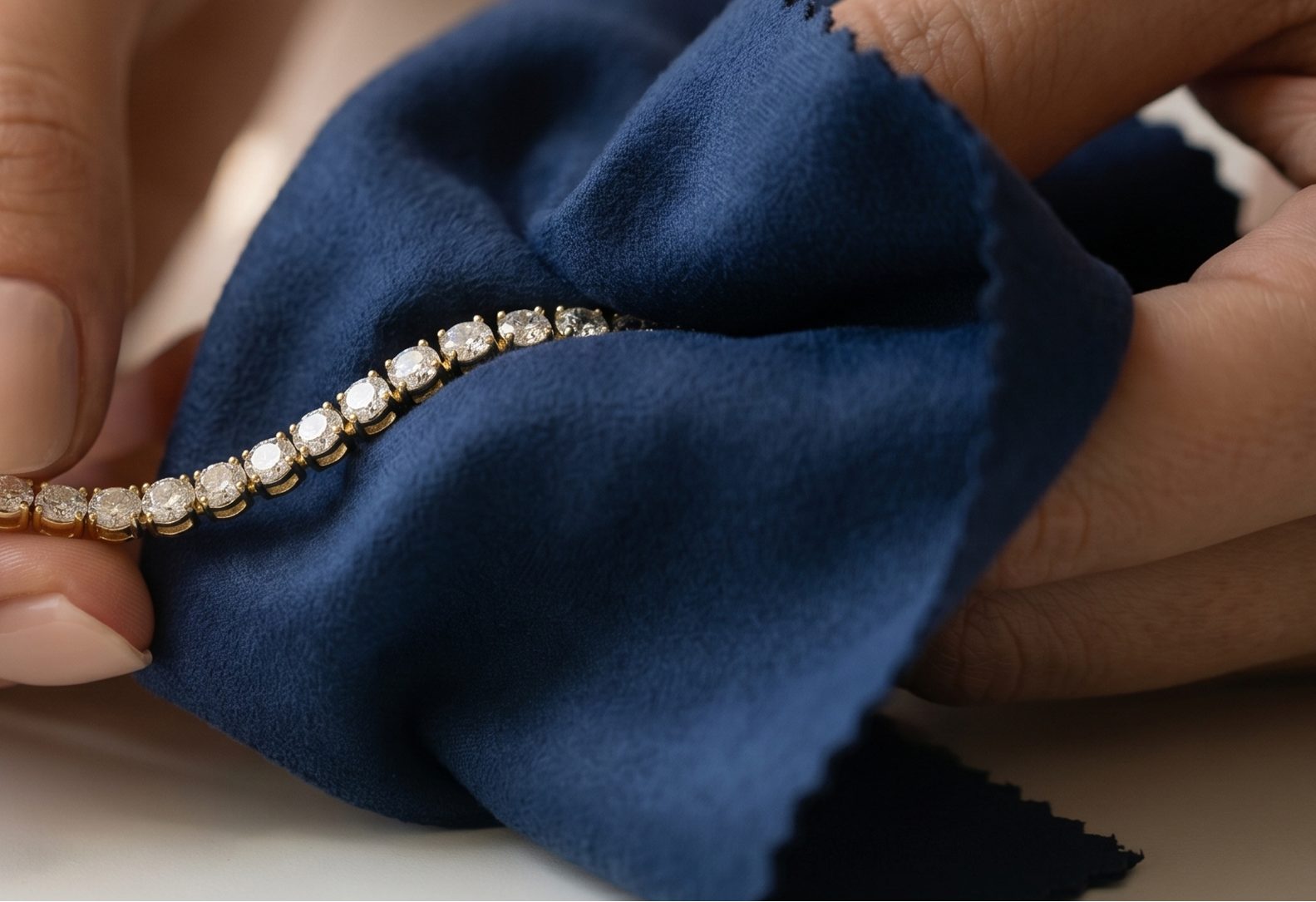 How to care for solid gold and diamond jewellery