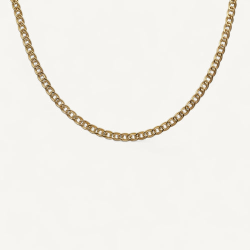 Men's 10K Yellow Gold Kinetic Striking Chain Necklace (20–26")